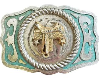 Vintage Western Belt Buckle