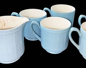 Jackson Blue Ironstone Cups