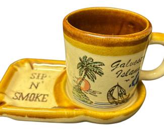 Sip N Smoke Mug Ashtray
