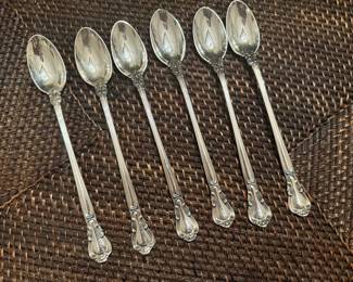 Chantilly Sterling by Gorham
Set 6 iced beverage spoons