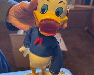 Donald Duck puppet 