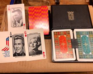 Cards with old country stars