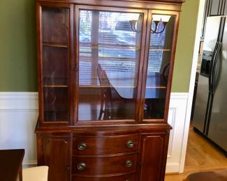 Petite scale China hutch