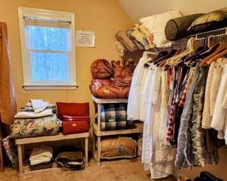 Linens including lots of tablecloths