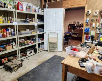 Basement tool room