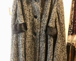 Fabulous faux fur collar cape