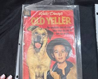 Walt Disney old yeller Dell kid vintage magazine childrens
