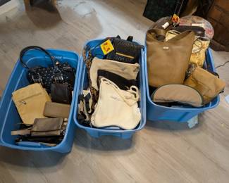 Purses, gently-used and new w/tag