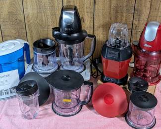 Ninja small appliances and filtered water pitcher