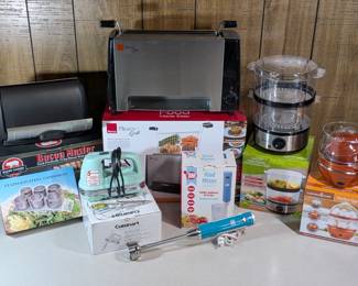 In-box, like new, gently-used items