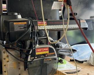 Craftsman 10” radial arm saw