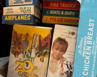 More VHS tapes