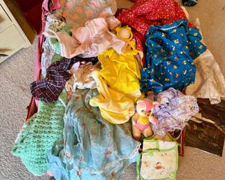 Vintage doll clothes
