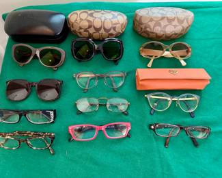 Designer sunglasses and readers 