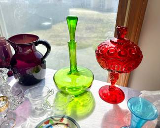 Blenko and LE Smith glass