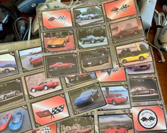 Corvette collector cards