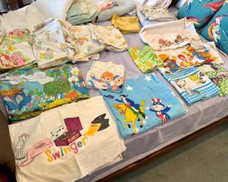 Vintage 60’s and 70’s sheets and pillowcases