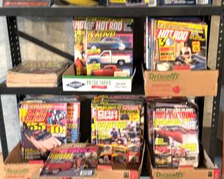 1980’s & 90’s Hot Rod and other car magazines 
