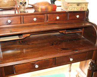 small roll-top desk