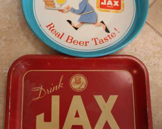 metal vintage Jax trays