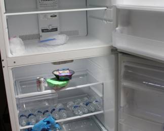 clean GE refrigerator