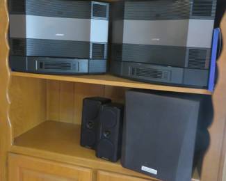 Bose and Kenwood electronics