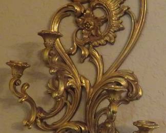 Vintage Homco Home Interiors candle holder