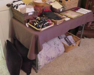 Caps, slips, belts...