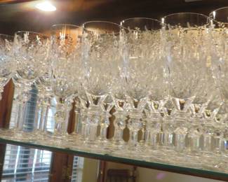 Rogaska "Gallia" crystal stemware