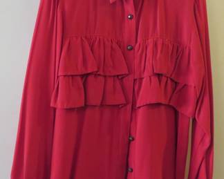 Vintage Circle T women's red shirt