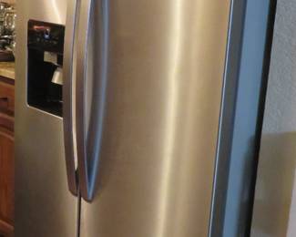 Whirlpool stainless refrigerator