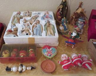 Nativity set