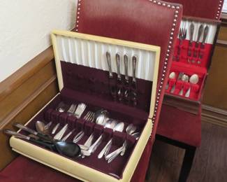 Silverplate flatware
