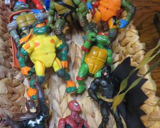 Power Rangers, Teenage Mutant Ninja Turtles, super heroes