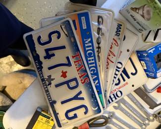 Variety of License Plates