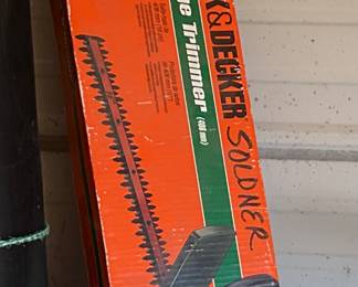 Black and Decker Hedge Trimmers… not even sure they were used!