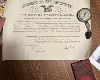 John F. Kennedy signature