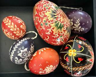 PAINTED EGGS