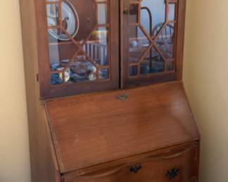 DROP FRONT SECRETARY DESK