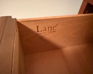 LANE DRESSER WITH MIRROR, NIGHT STAND AND BED SET