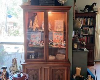 China Cabinet, Raggedy Annes, Country Decor