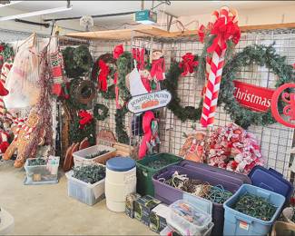 Wreaths, Strings of Christmas Lights, Extension Cords