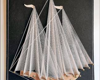 1970s String Art.  There are several other pieces.