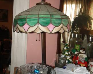 Tiffany style lamp