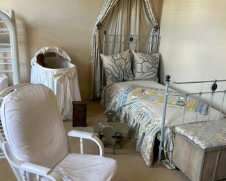 Cute child’s room furniture, doll furniture, bunk beds, iron twin and other 