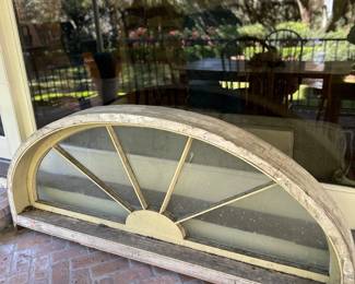 Fan transom from N.O. home in Garden District