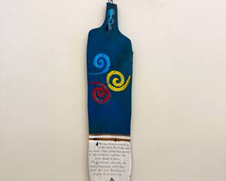 Brian Andreas ‘Story People’ wood sculpture