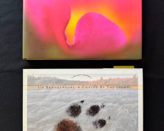Signed copies of ‘Looking for Summer’ and ‘Chased By Light’ by renowned MN photographer Jim Brandenburg