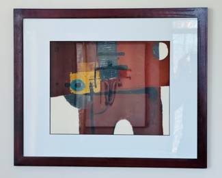 Smaller Lee Ross (local MN Artist) Mono Print