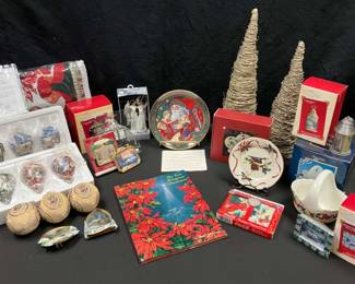 CT777Christmas Thomas Kinkade, Lenox Princess House Collectibles